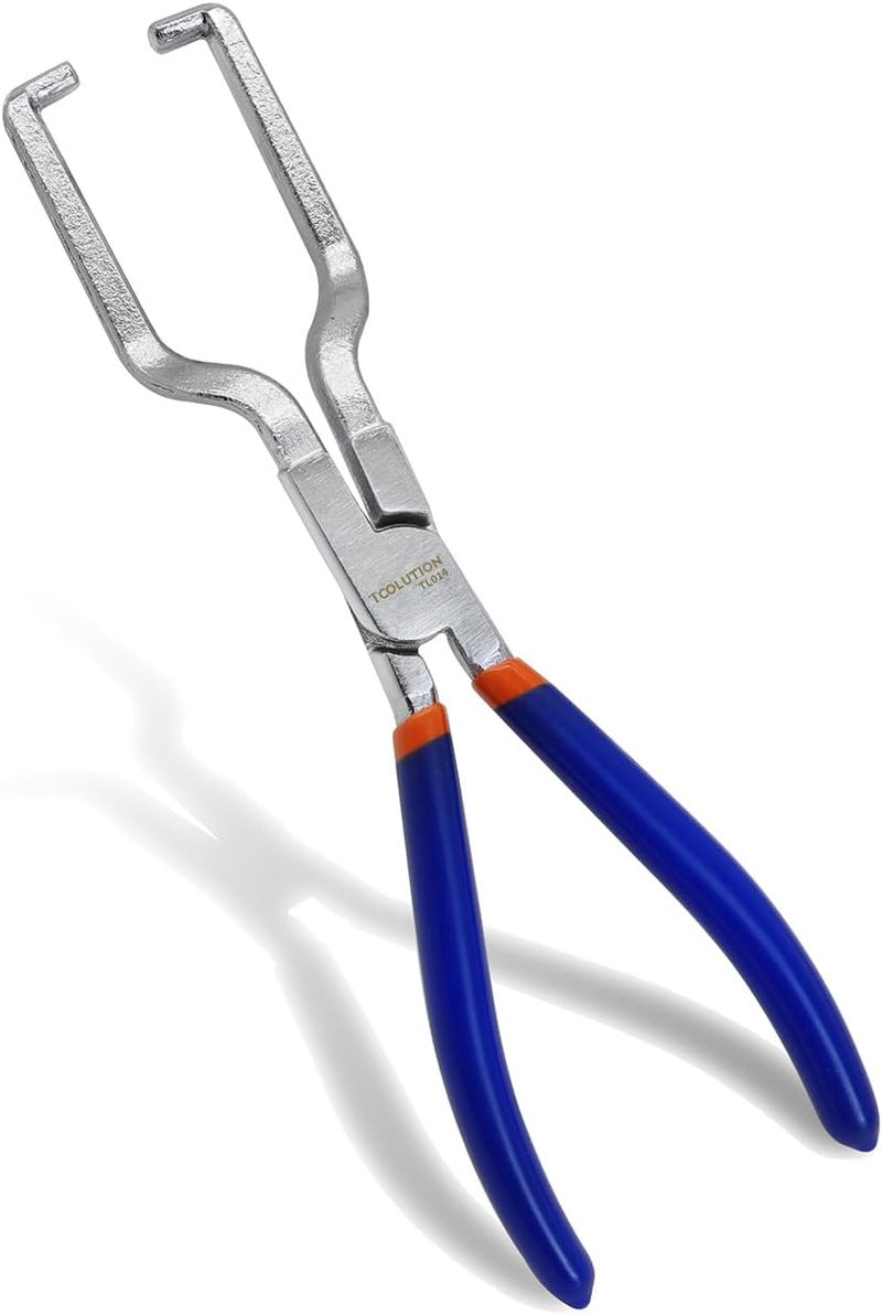 TOOLITIN Fuel Line Disconnect Pliers, 9 Inch Automotive Fuel Filter Removal Tool, Quick Release Hose Clip Pipe Clamp Plier for Car Repair - Image 1